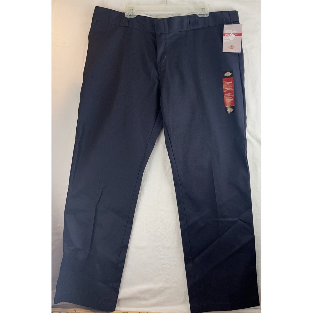 DICKIES Women's 774 ORIGINAL FIT WORK PANT Sits at Waist NAVY SIZE: 18R NEW